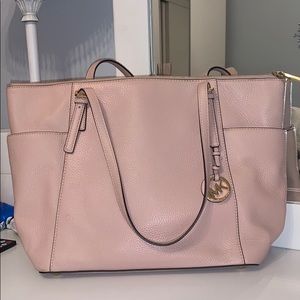 NWT pink Michael Kors baby pink tote